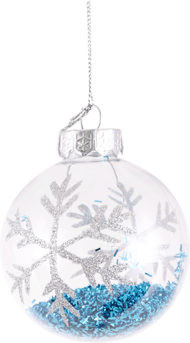 

Шар елочный Homeclub Морозные узоры d=8 см пластик, стеклярус, в ассортименте 1 шт.