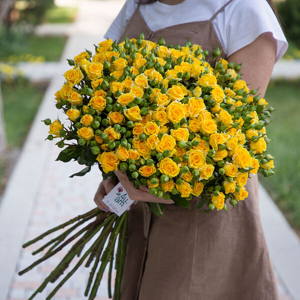 Букетные розы» Пальми 