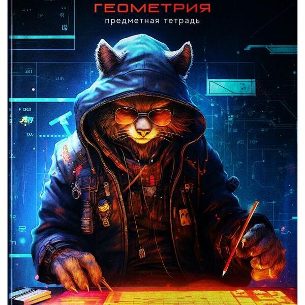 Тетрадь предметная BG Мир будущего Геометрия клетка А5, 48 л