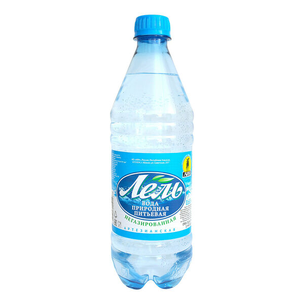 Вода негазированная Лель артезианская питьевая
