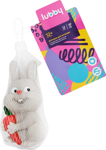 

Игрушка для купания LUBBY пищалка, в ассортименте