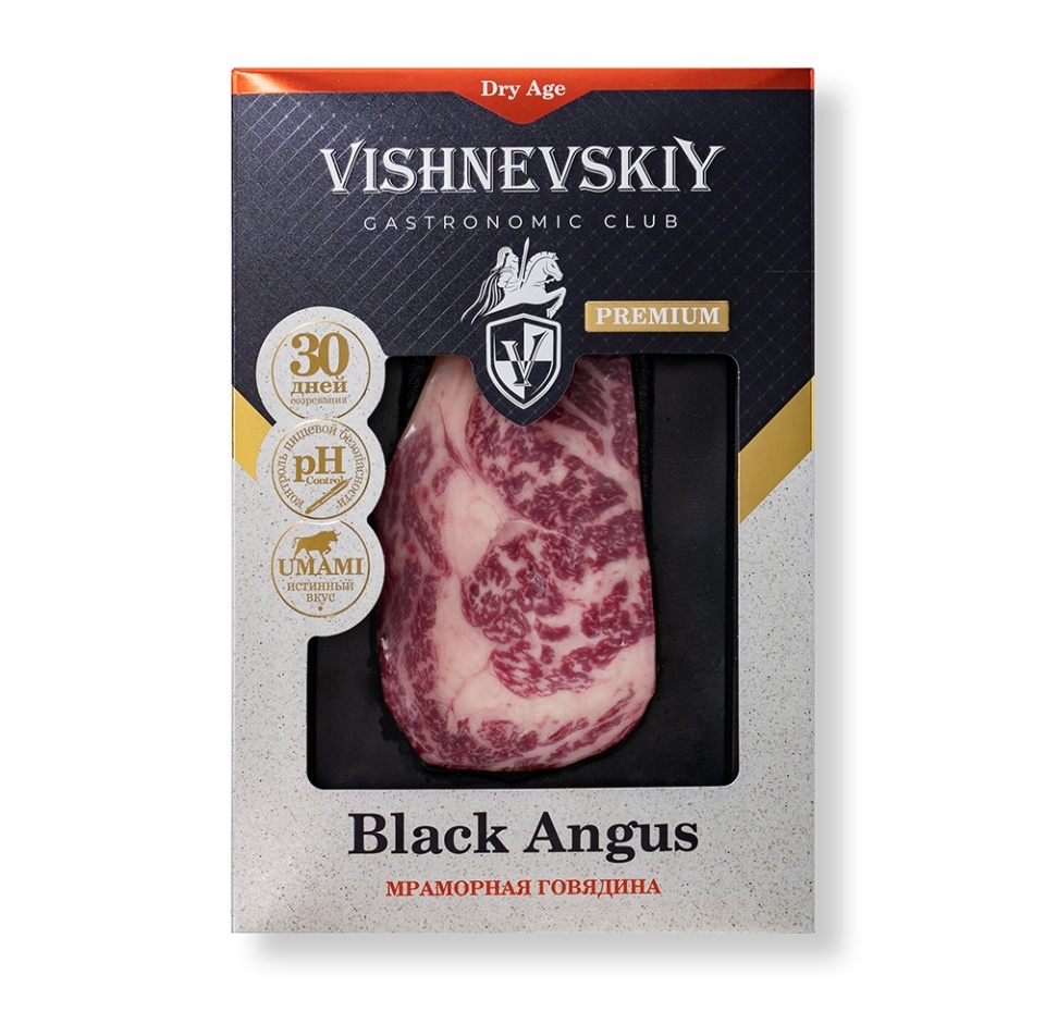 

Стейк Vishnevskiy Gastronomic Club Рибай Рыцарский сухого созревания 250 г