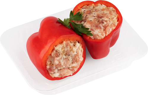 

Перец Лента Fresh фаршированный мясом и рисом замороженный вес