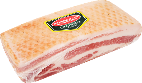 

Грудинка ВЛМК свиная б/к с/к т/уп вес до 1.0 кг