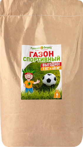 

Трава газонная Русский огород Газон Спортивный 6 кг