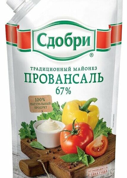 Майонез Сдобри Провансаль 67%