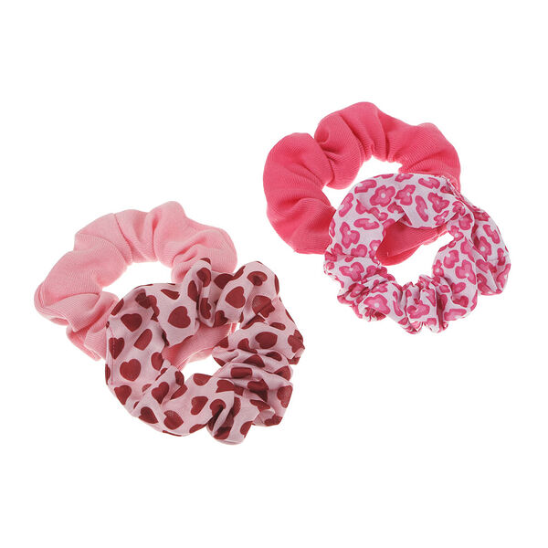 Набор резинок для волос, 4 шт. сатин