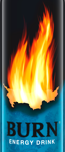 Энергетический напиток Burn манго газированный