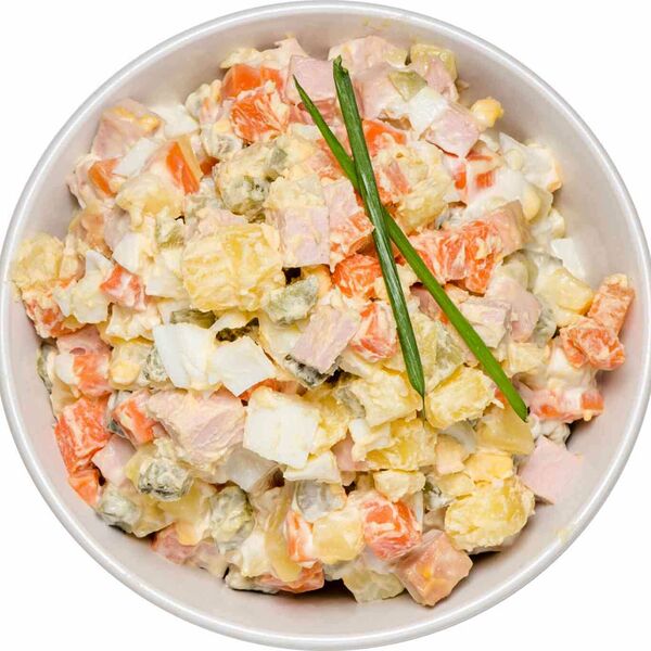 Салат Оливье Глобус, вес