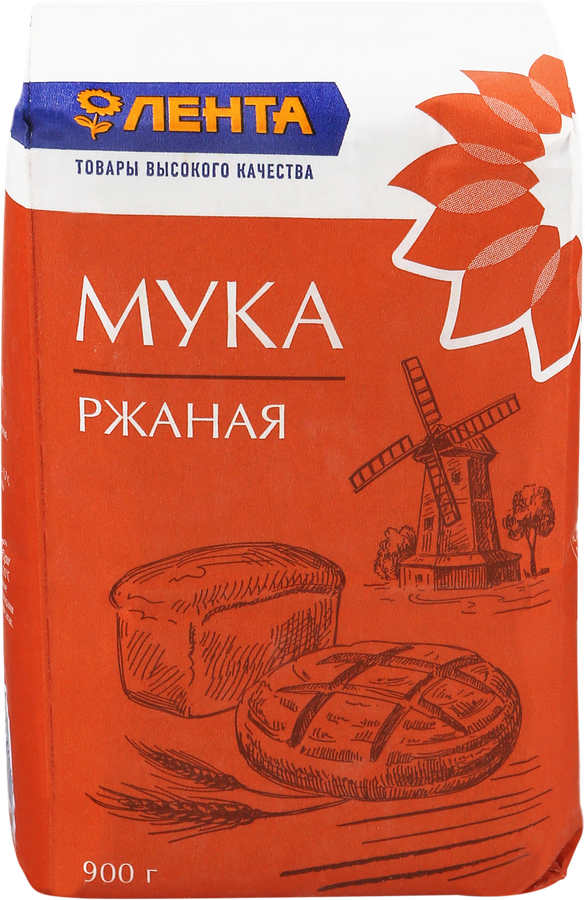 

Мука ржаная Лента хлебопекарная обдирная