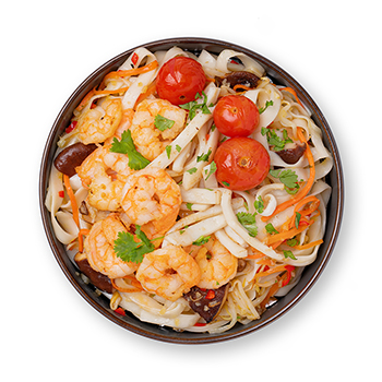 

Лапша Удон Taste of Уже готово с морепродуктами с соусом Том Ям 345 г