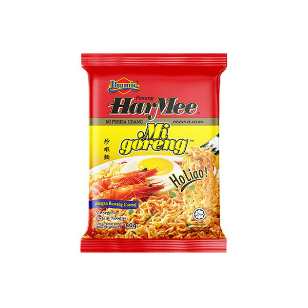 Лапша б/п Ми Горенг креветочная Ибуми, м/у 80 г