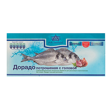 

Дорадо Seafood Line Псг глазурь 5% 500 г, Россия