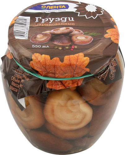 

Грузди маринованные ЛЕНТА