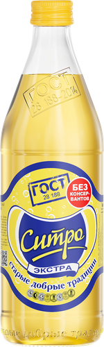 

Напиток газированный Старые добрые традиции Экстра-ситро 0.5 л