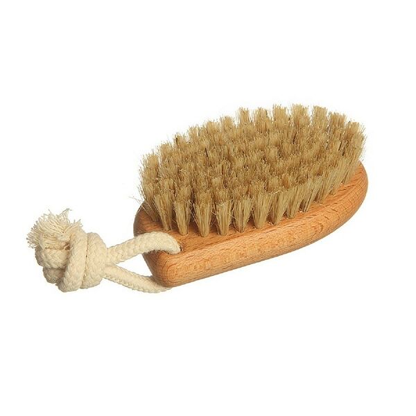 Щетка для тела Экобраш, 100х54х41 мм, массажная натуральная щетина, 79 пучков, бук