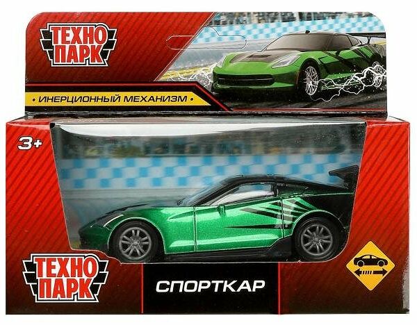 Машинка инерционная Технопарк Спорткар