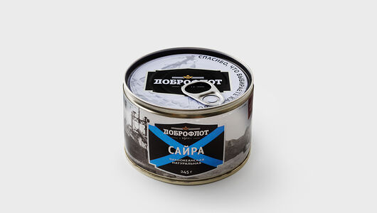 Сайра Доброфлот Тихоокеанская натуральная