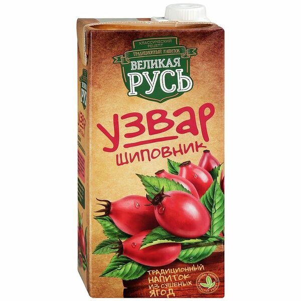 Узвар Великая Русь из шиповника, 1л