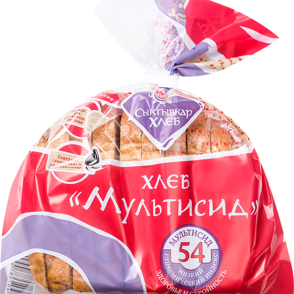 Хлеб СЫКТЫВКАРХЛЕБ Мультисид диетический в нарезке