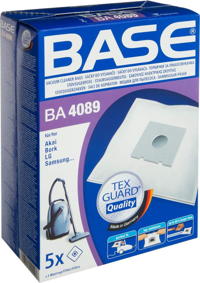 

Пылесборник BASE BA4089/5, 5шт