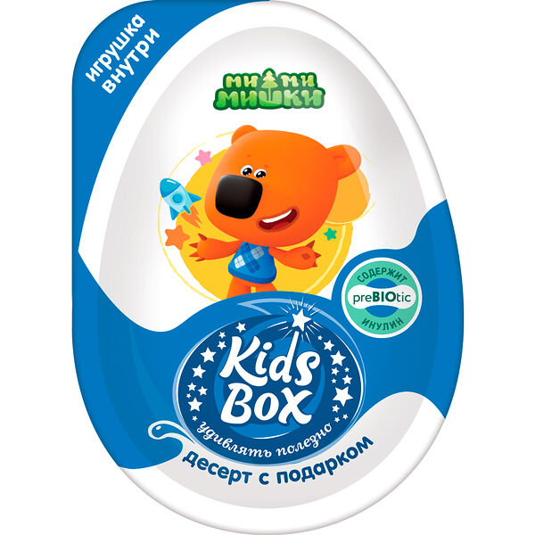 Десерт с подарком Kids Box Ми-Ми-Мишки игрушка в ассортименте 20 г