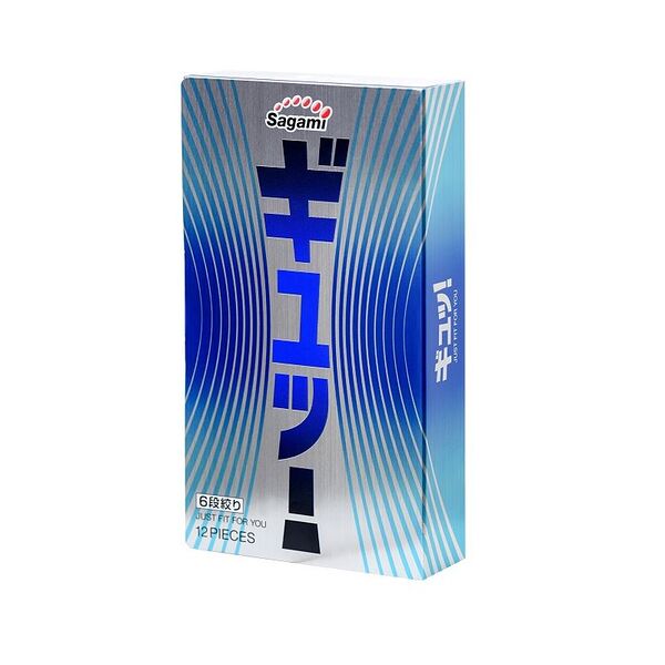 Презервативы Sagami Xtreme 6 Fit-V 12 шт без накопителя