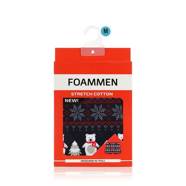 Мужские трусы - боксеры Foammen , Синие ёлки , M