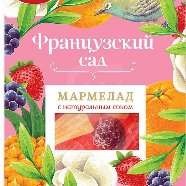Мармелад Азовская Кф Французский Сад с натуральным соком, 300г