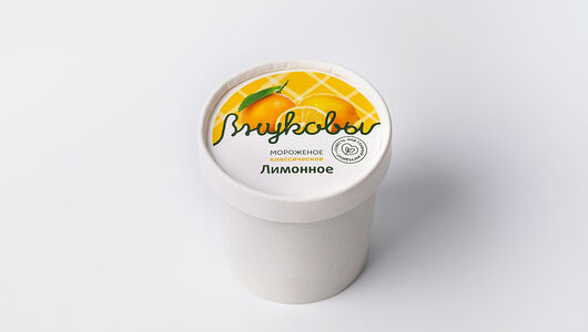 Мороженое Внуковы Лимонное, 80 г