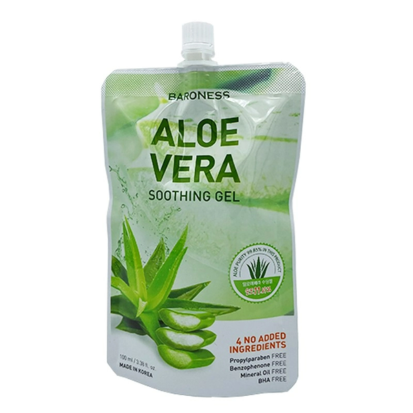 Baroness гель для лица и тела успокаивающий с алоэ вера 100 мл