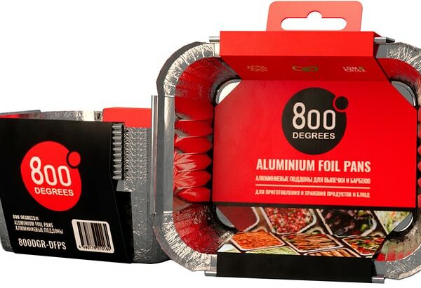 Поддоны 800 Degrees Foil Pans алюминиевые размер S 10шт