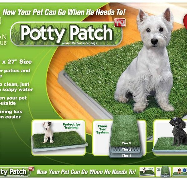 Туалет для собак и кошек с искусственной травой 68x43см Pet Park 