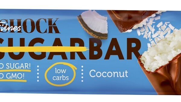 Батончик протеиновый FitnesSHOCK глазированный Кокос