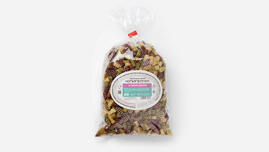 Макаронные изделия Спигелли со свеклой и шпинатом