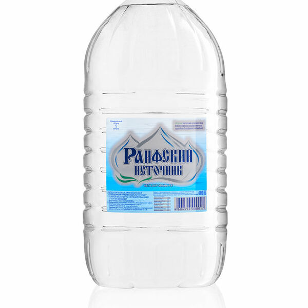 Вода питьевая негазированная Раифский источник высшей очистки артезианская