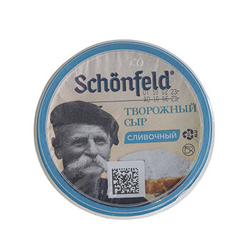 Сыр творожный сливочный Schonfeld 65%