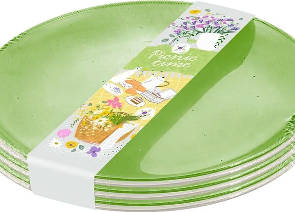 Набор тарелок Plast Team Picnic time 20см 6шт