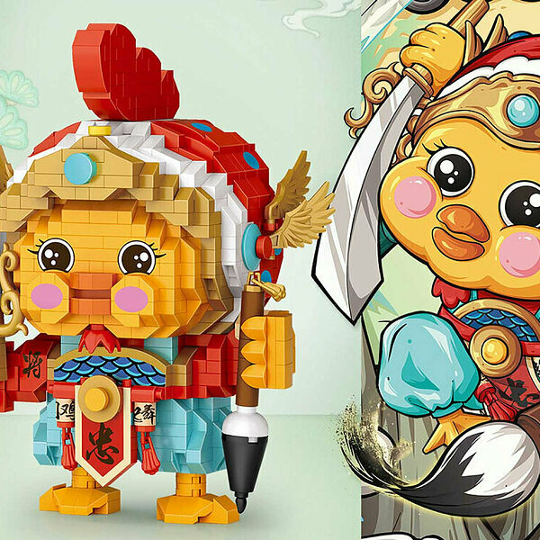 Конструктор LOZ 8925_MK Конструктор Цыпленок-воин