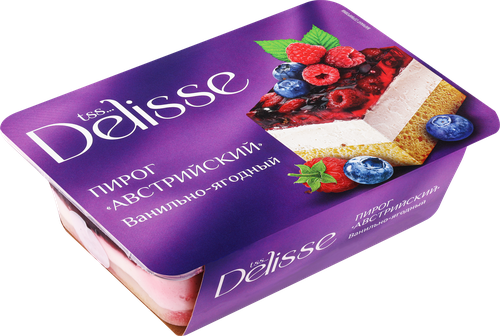 

Пирог Delisse Австрийский ванильно-ягодный 250 г