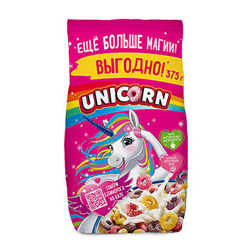 Готовый завтрак Kellogg's Unicorn Радужные колечки