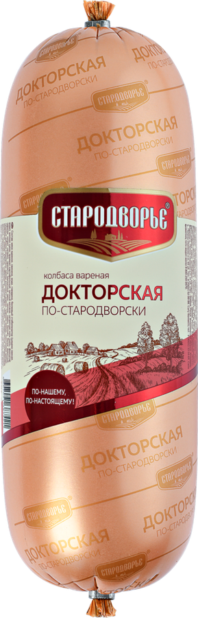 

Колбаса Стародворье Докторская Фирменная по-стародворски вареная вес до 700 г