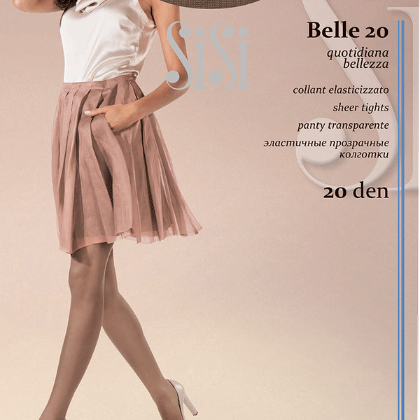 Колготки женские SiSi Belle 20 бежевые р. 2