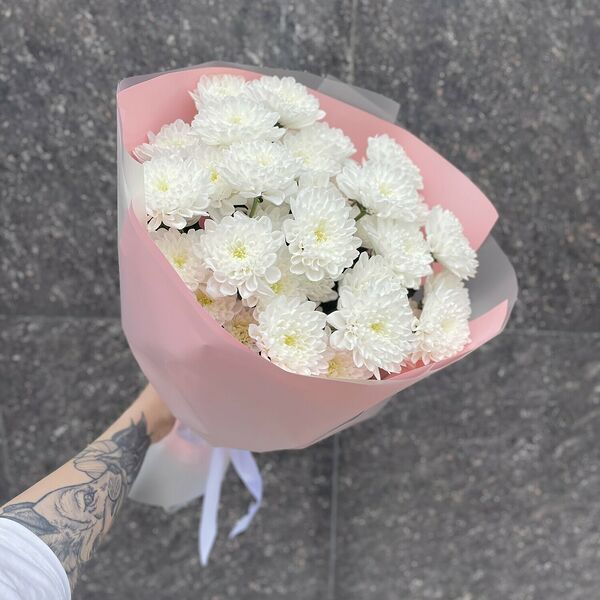 Зефирные хризантемы