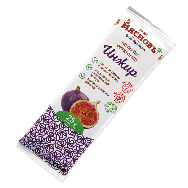 Батончик фруктовый из инжира МясновЪ Буфет