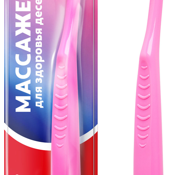 Зубная щетка Colgate Массажер для здоровья десен мягкая цвета в ассортименте