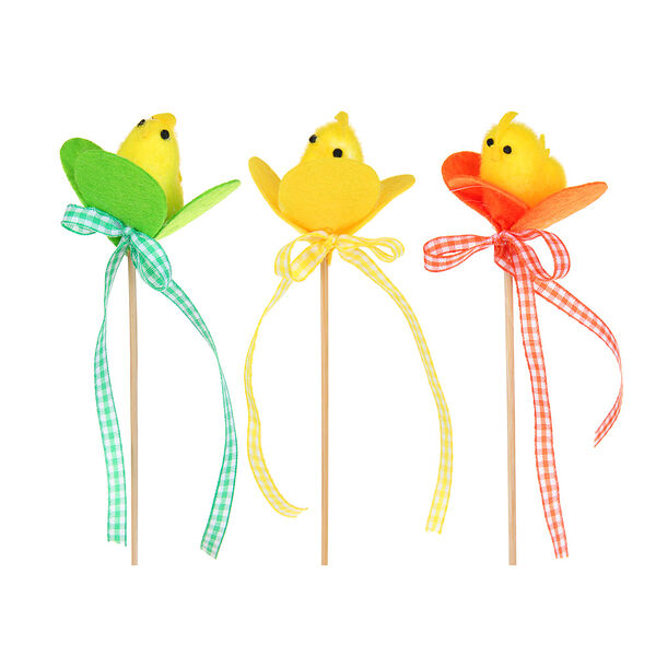 Ladecor топпер цыпленок, 3 цвета, фетр