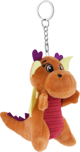 

Брелок Homeclub Дракон мягкий 10 см, текстиль, в ассортименте