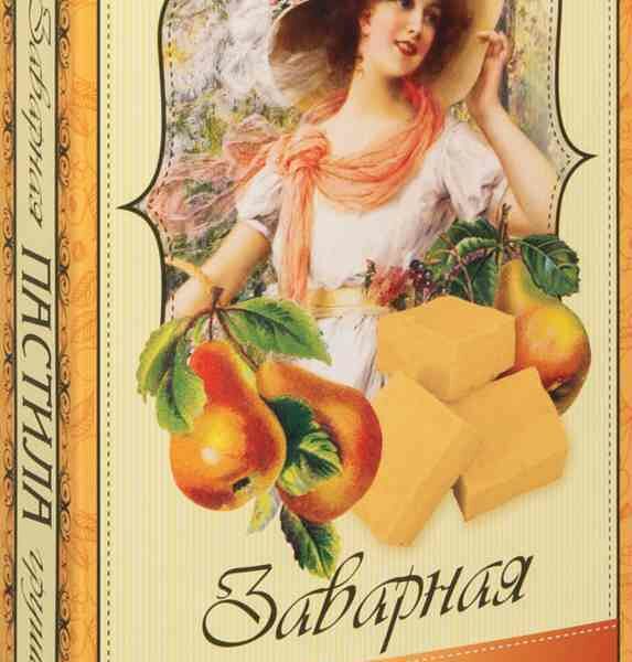 Пастила Белёвская заварная Старые традиции Груша