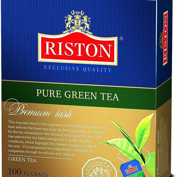 Чай зеленый Riston Pure Green в пакетиках, 100 шт., 200г